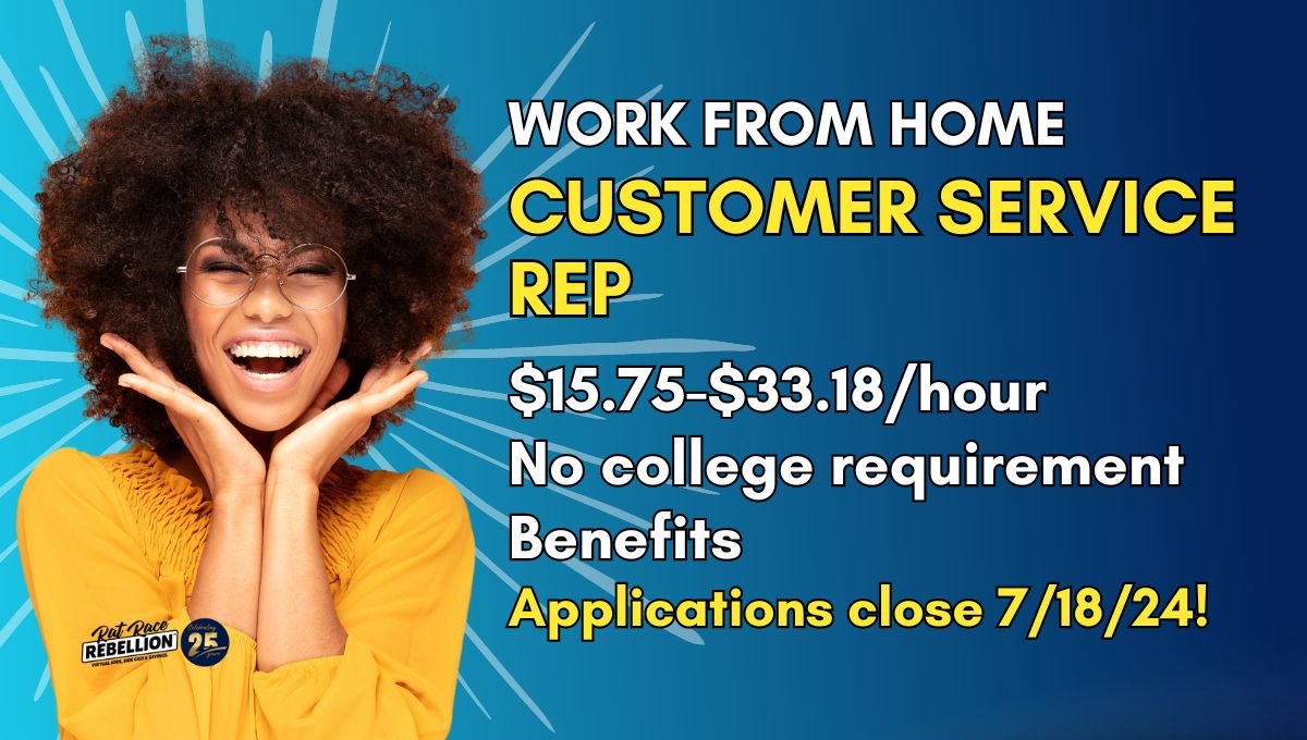 Work at Home Jobs Archives Rat Race Rebellion