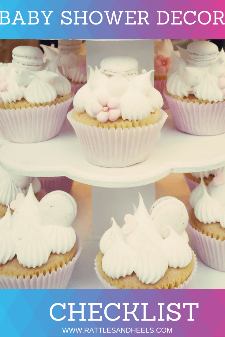 Fabulous Baby Shower Decorations Checklist [Printable] Rattles & Heels