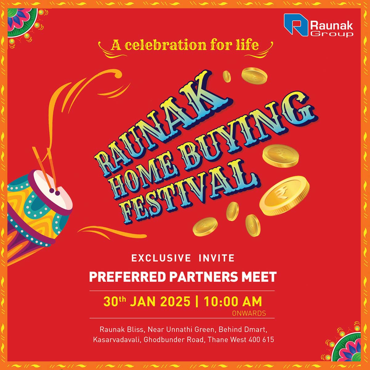 Raunak Maximum City Thane 1 and 2 BHK Homes 55 Lacs*