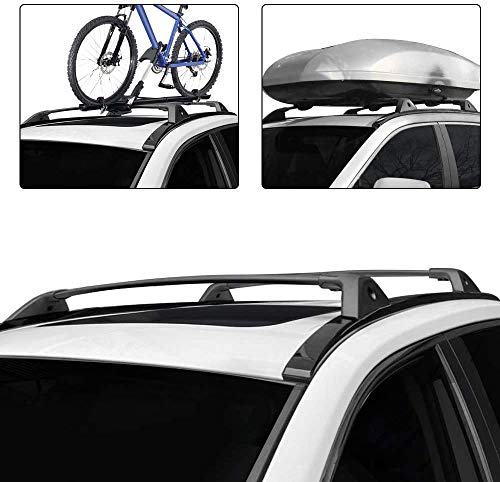 Roof Rack Cross Bars for 20192020 RAV4 with Side Rails, Cargo Racks