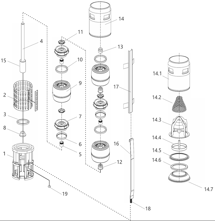 stainless steel SUBMERSIBLE PUMPS TFI Pumps And Motors