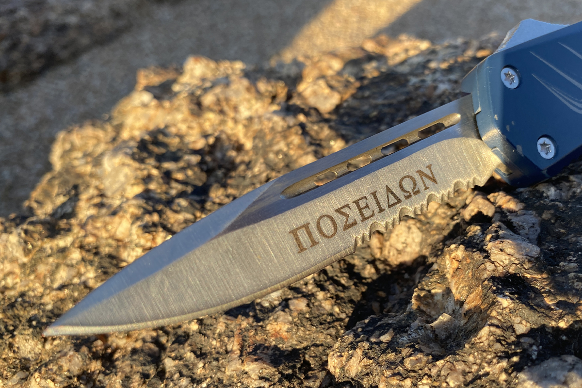 Custom Titan Bravo OTF Knife (Poseidon) “Custom of the Week