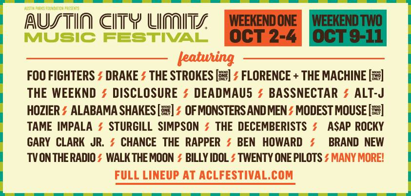 Close Your Festival Season with Austin City Limits 2015 Lineup