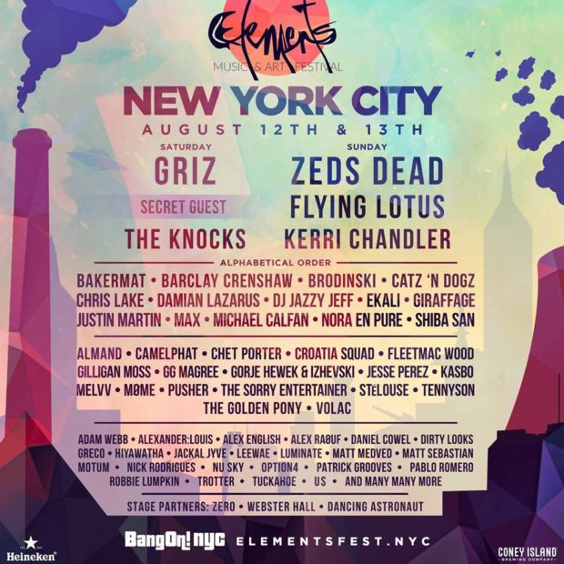 elements festival 2023 set times NYC's Elements Festival Upgrades To New, Bigger Location RaverRafting
