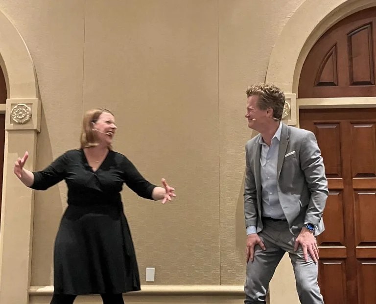 Your meeting will be memorable with the Improv stars from "Whose Line is it, Anyway?" Rave