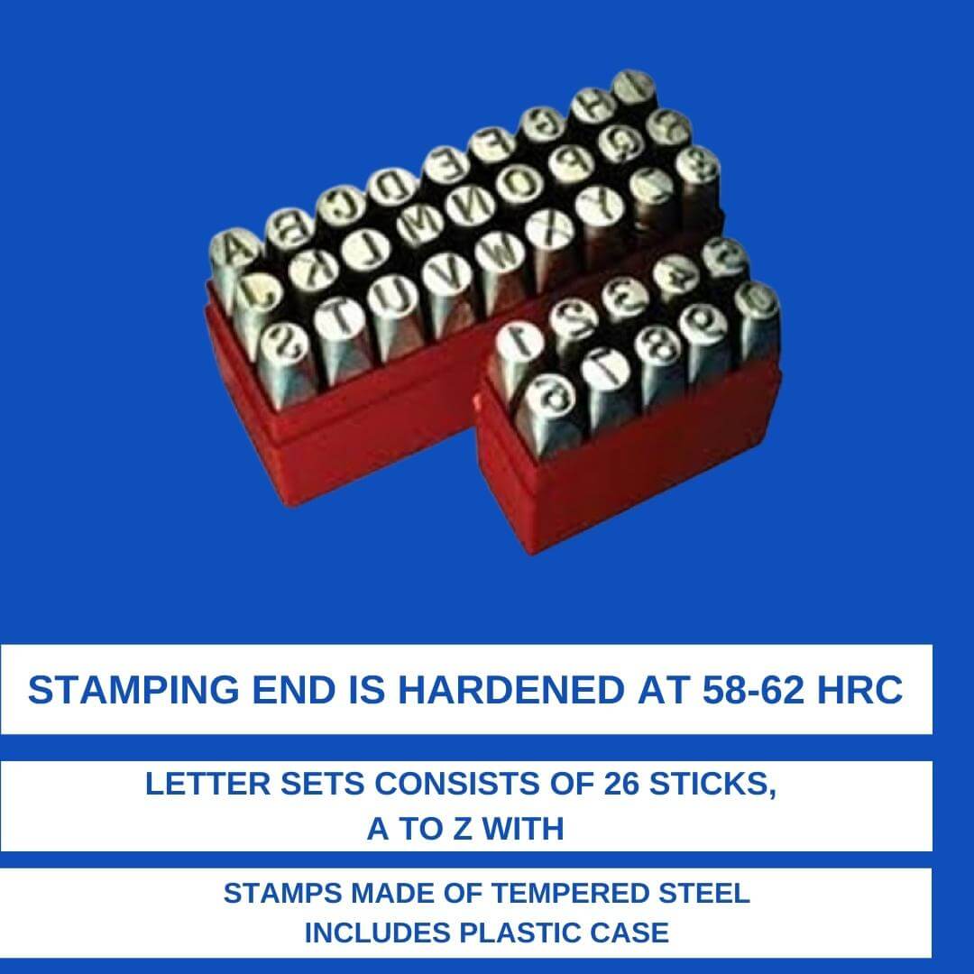 Letter Punch Set (Alphabets) Banka Machine