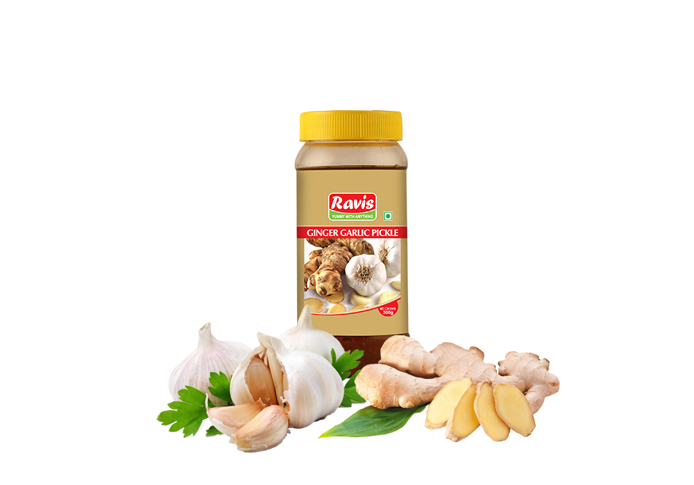 Ginger Garlic Pickle Ravis Pickles