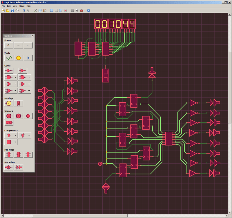 GitHub LeeCIT/LogicBox Logic circuit simulator