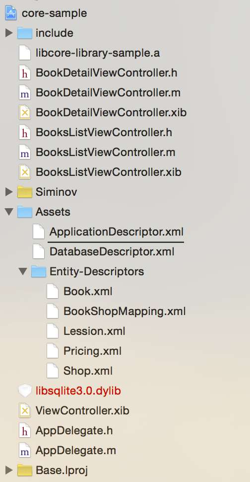 Configuring Application Descriptor Siminov/core GitHub Wiki
