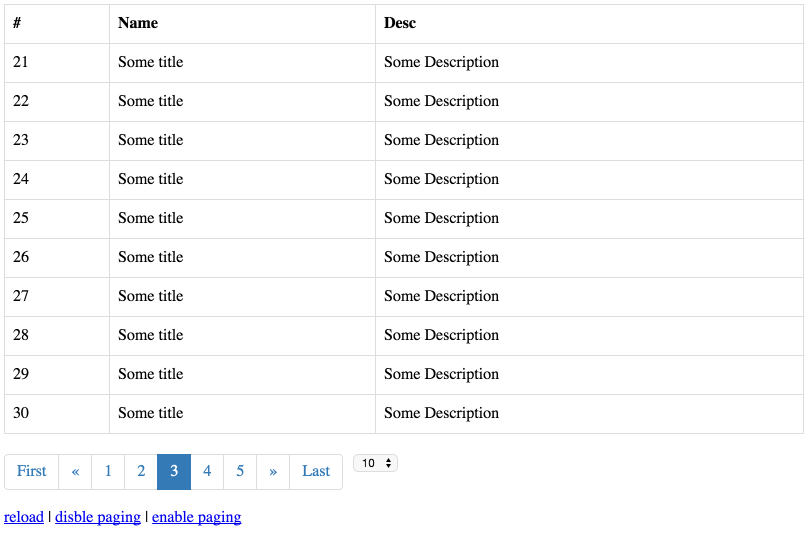 GitHub shkolovy/simplepagination javascript, jquery, bootstrap