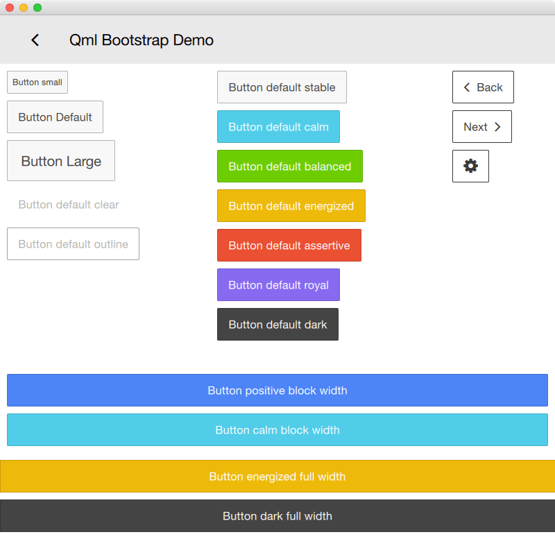 qmlbootstrap Sweet Qml components inspired from Ionic framework style