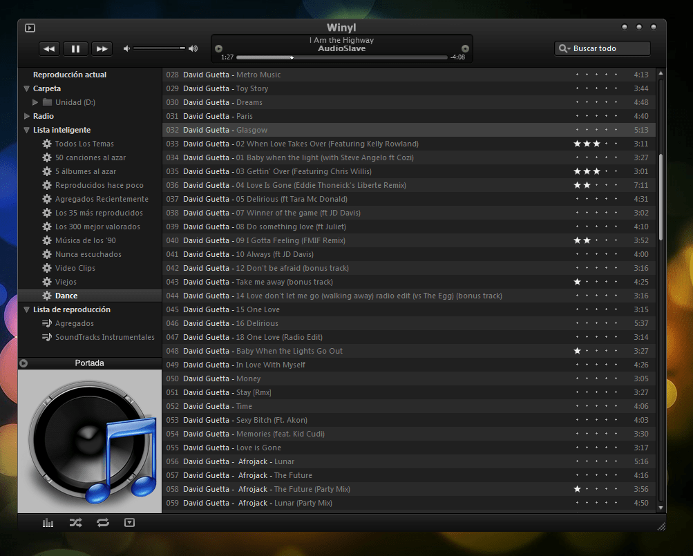 GitHub juampi92/WinylDarkiTunes Dark iTunes theme for Winyl (the