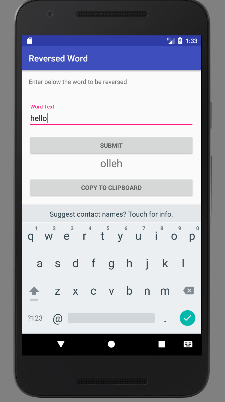 GitHub kassemitani/ReverseWordAndroidApp Reverse Word Android App
