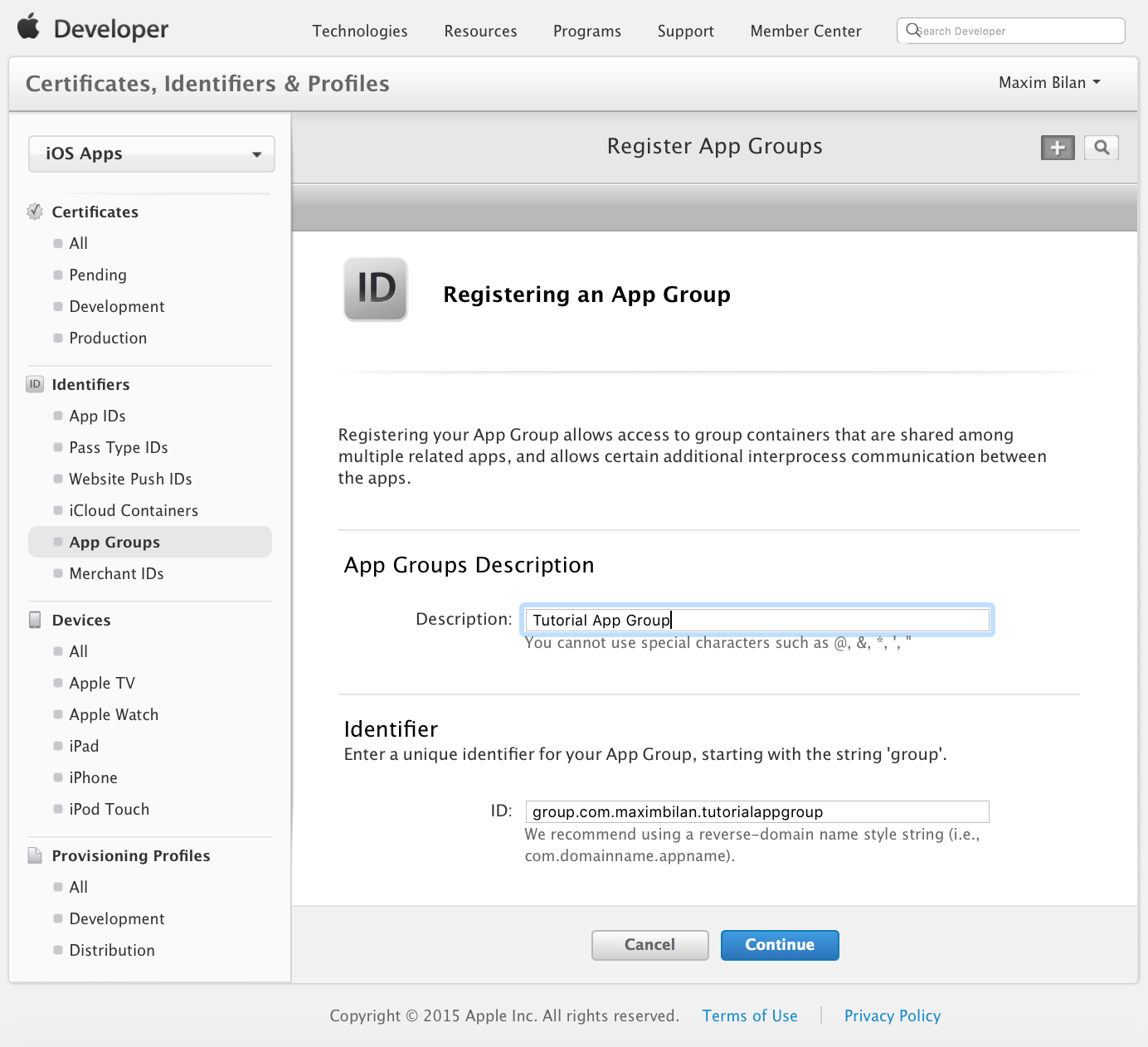 Alternatives and detailed information of iOSSharedCoreDataStorage