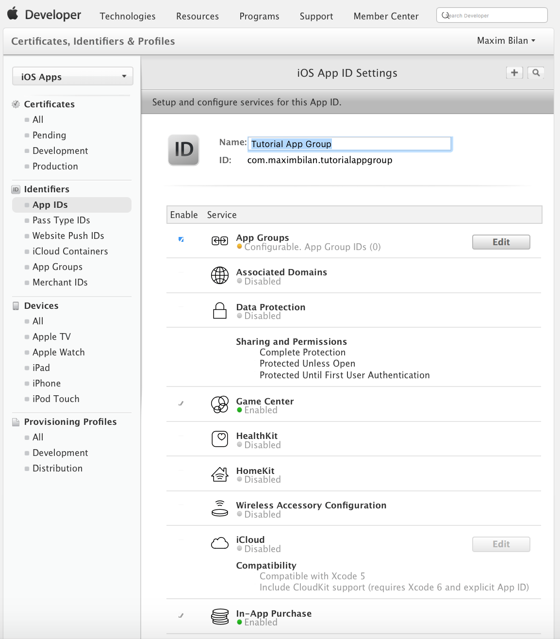 GitHub maximbilan/iOSSharedCoreDataStorageforAppGroups iOS