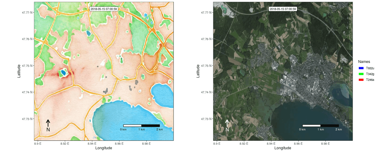 Movement Data Visualization Movevis