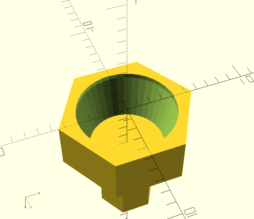 GitHub 4b11b4/knurlednutdriver 3D printed bit for tightening