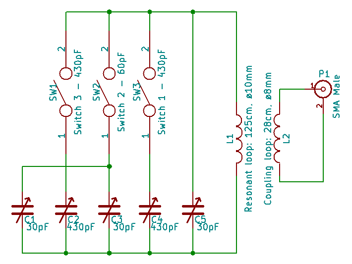 GitHub 4x1md/hf_loop_ant HF (1040 meters) resonant loop antenna.