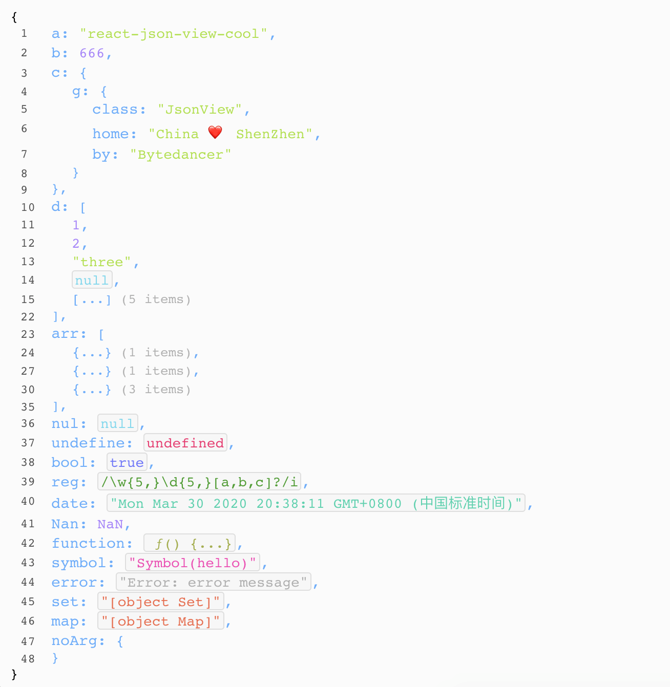 reactjsonviewercool npm