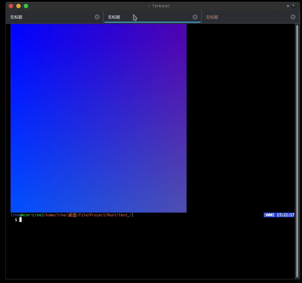 GitHub A4Tacks/rustterm_lattice Used to use ANSI output dot matrix