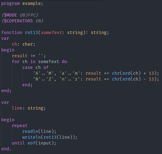 GitHub ALANVF/vscodepascalmagic Highquality Pascal highlighting