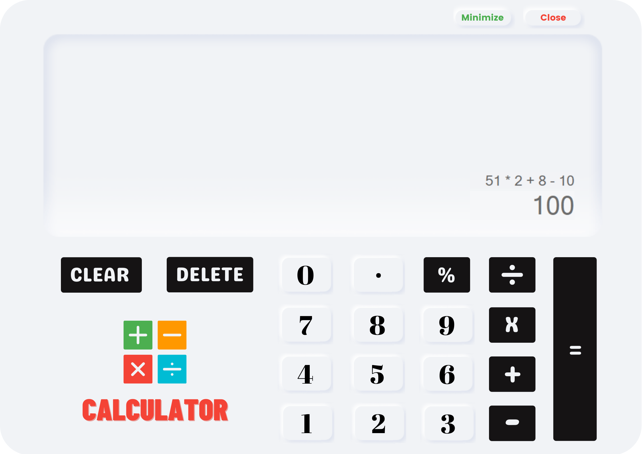 GitHub Abhijith14/ModernCalculatorVB A Modern Calculator for