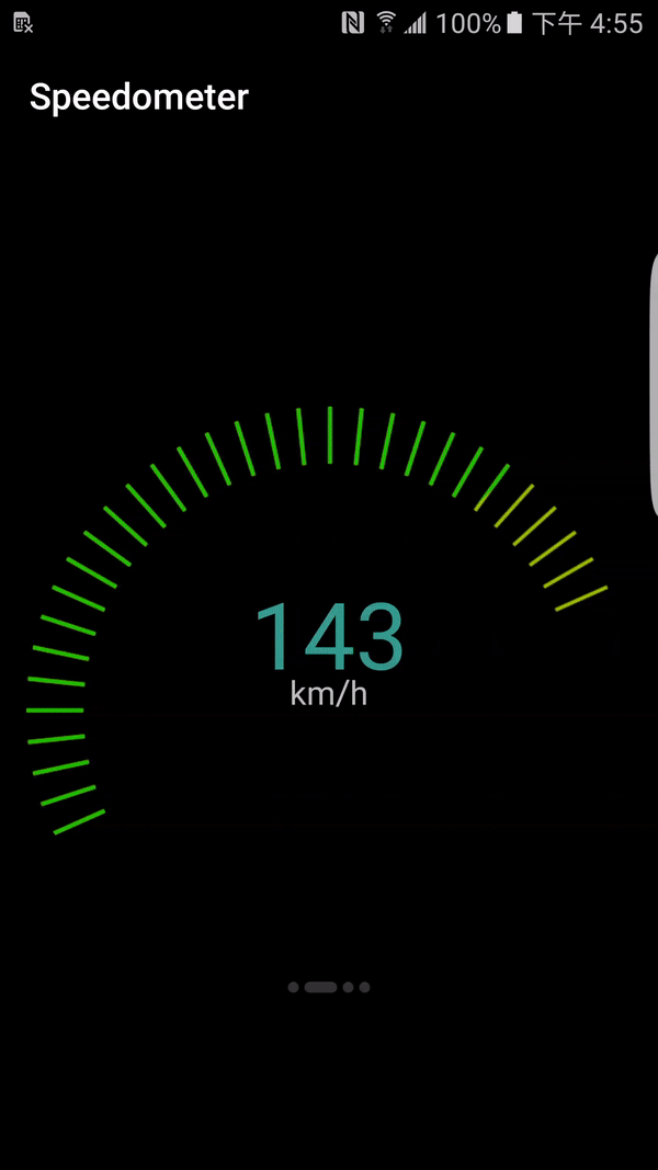 GitHub Afra55/AndroidSpeedometer Custom Speedometer Dialog