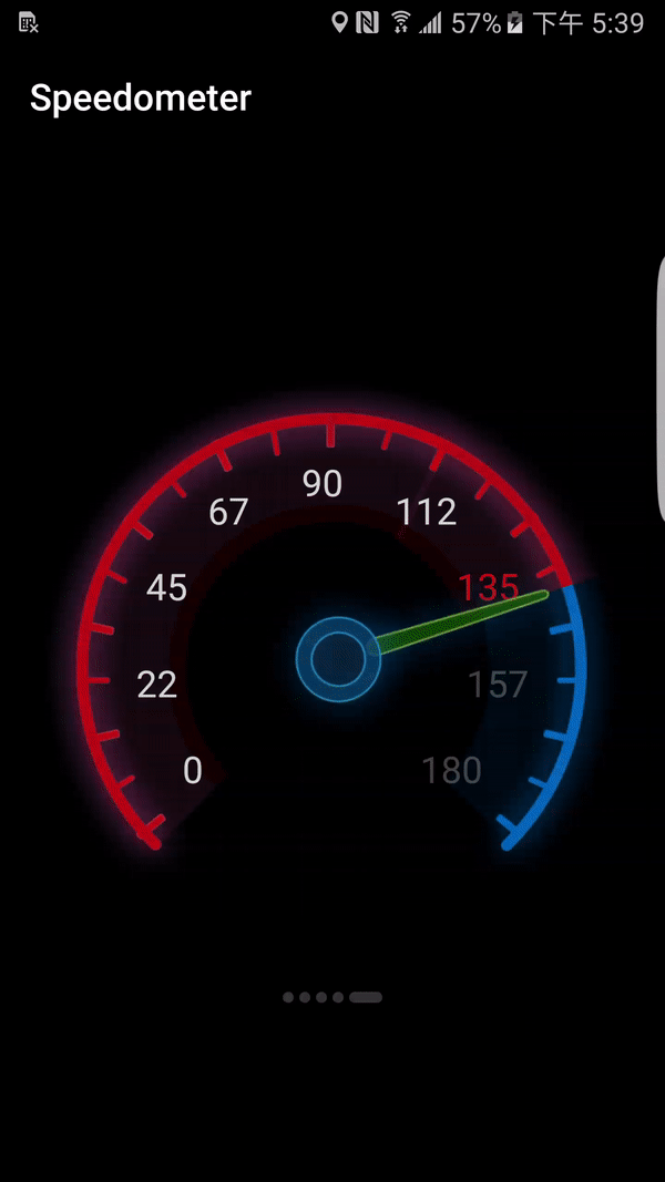 GitHub Afra55/AndroidSpeedometer Custom Speedometer Dialog