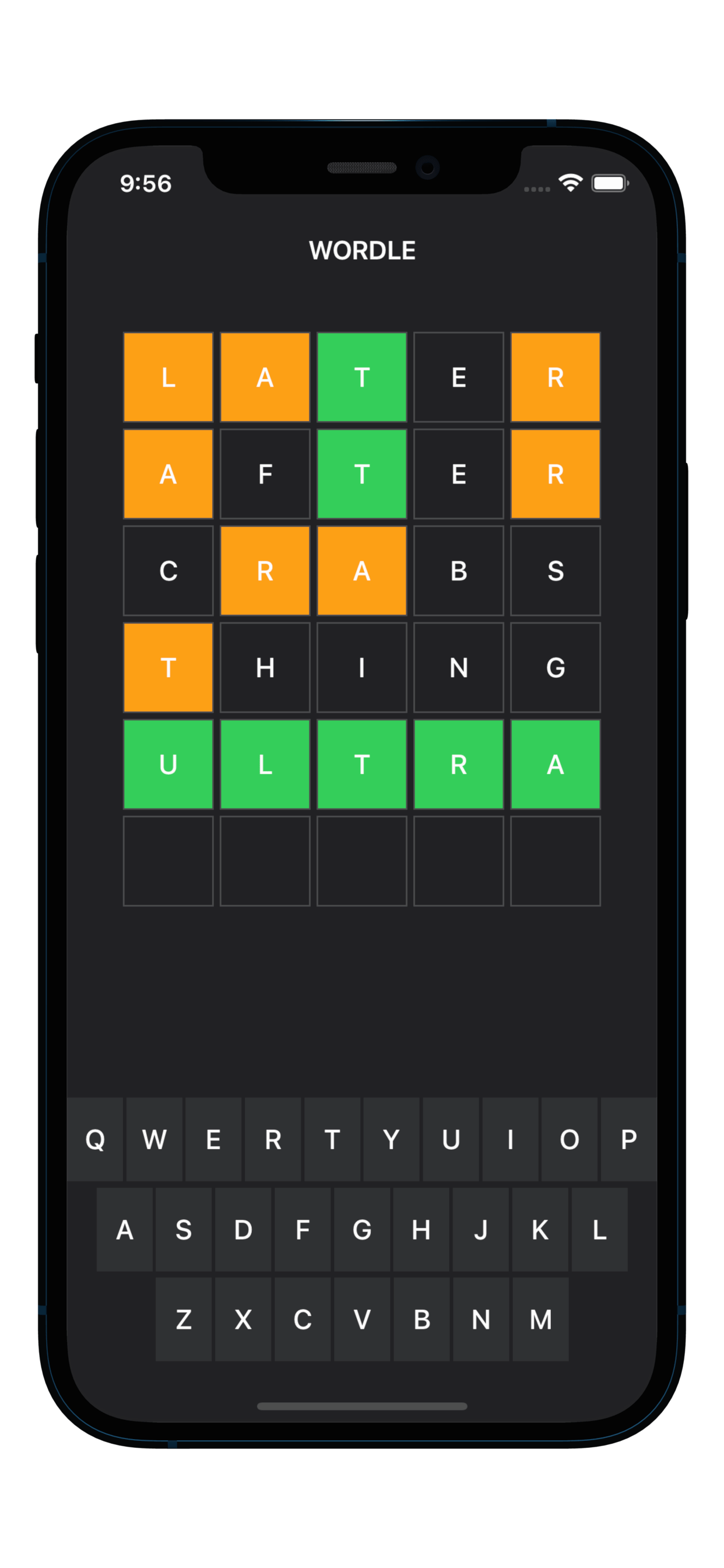 GitHub AfrazCodes/WordleiOS Wordle game in Swift(03)