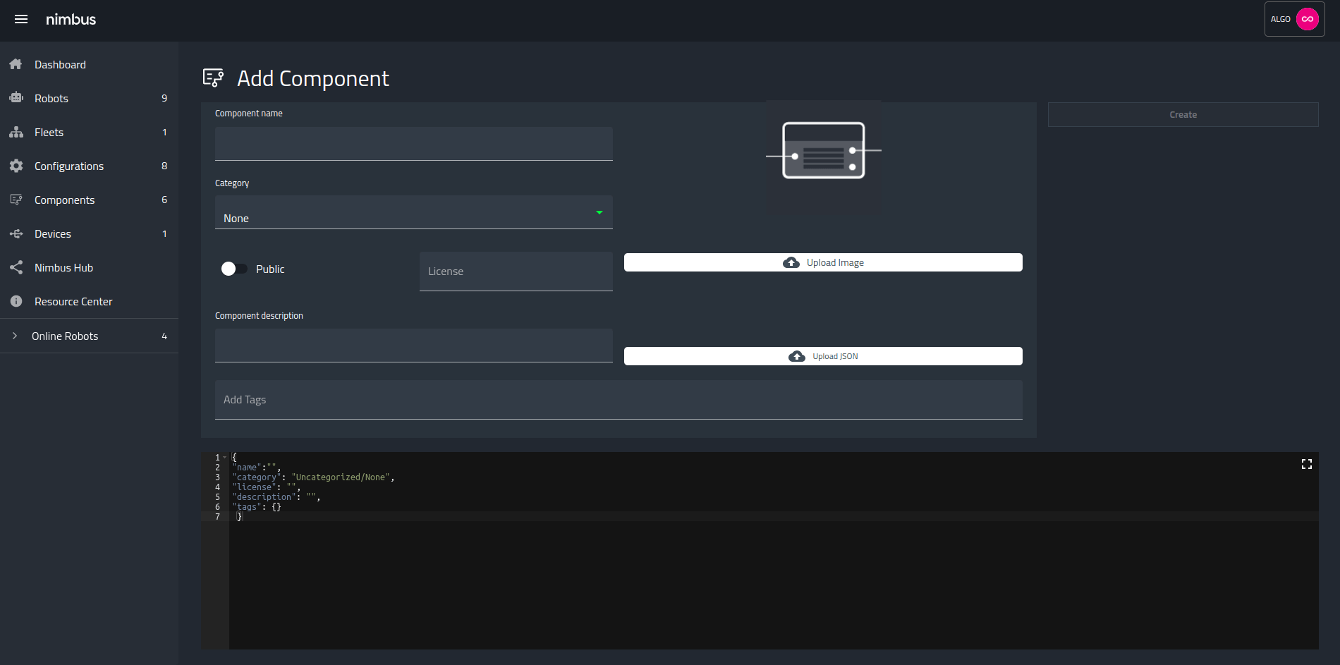 Create new component — Nimbus 0.1 documentation