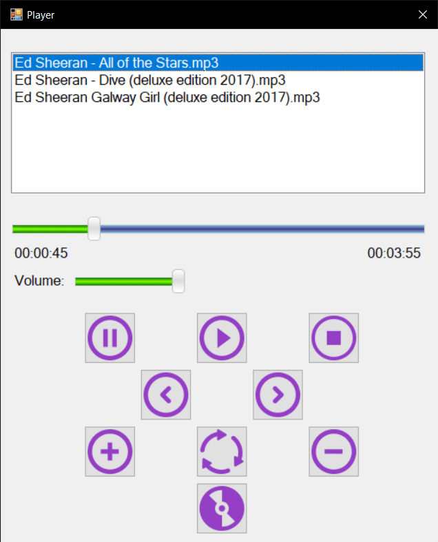 GitHub Artesius/Audio_Player_Visualizer