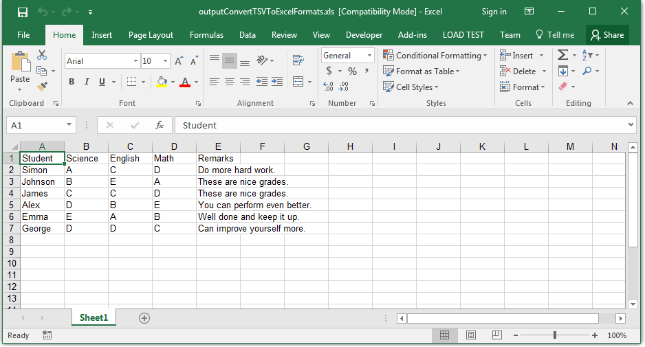 Convert TSV to Excel in Java Aspose.Cells WordPress Blog