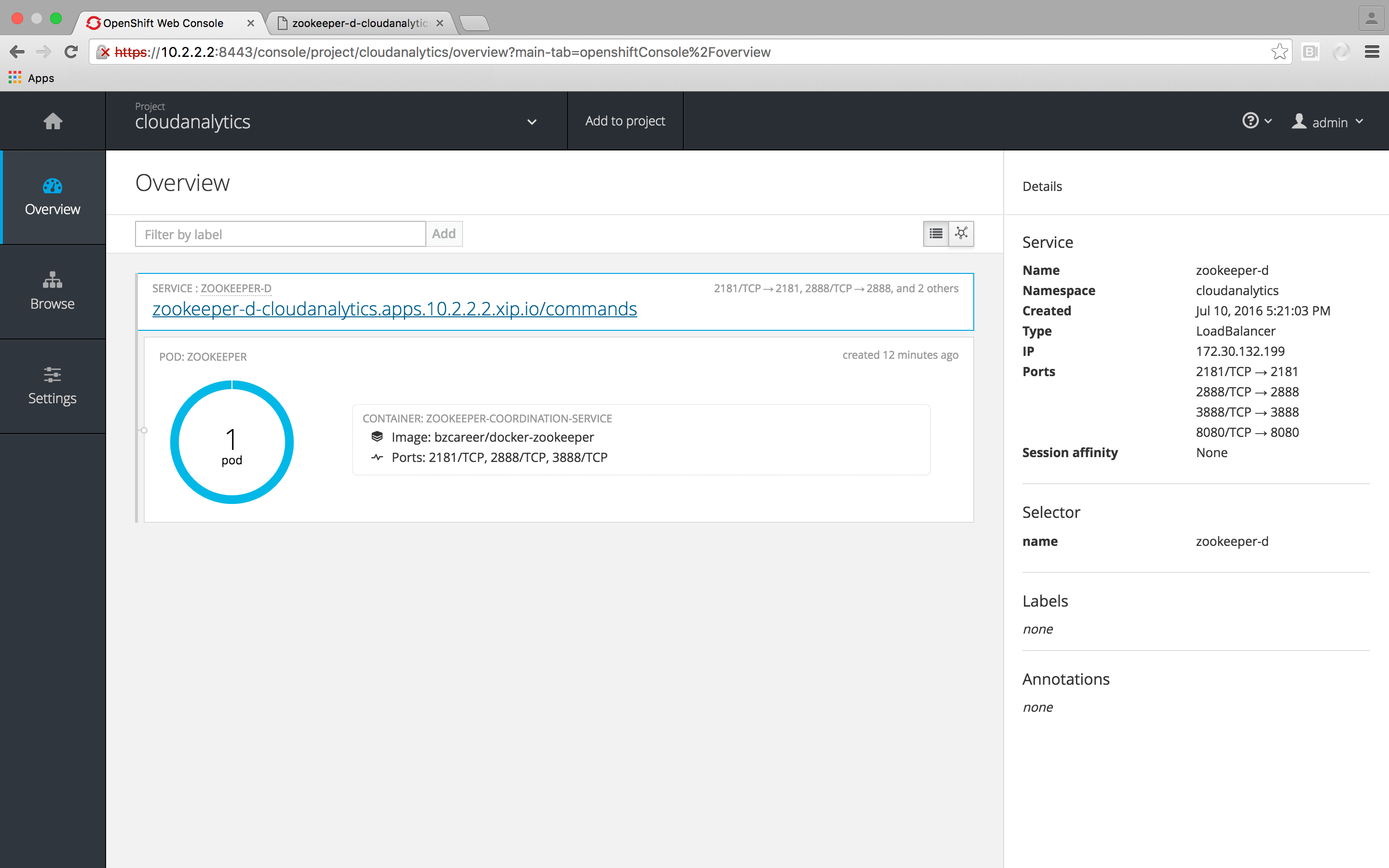 GitHub BZCareer/dockerzookeeper Apache Zookeeper