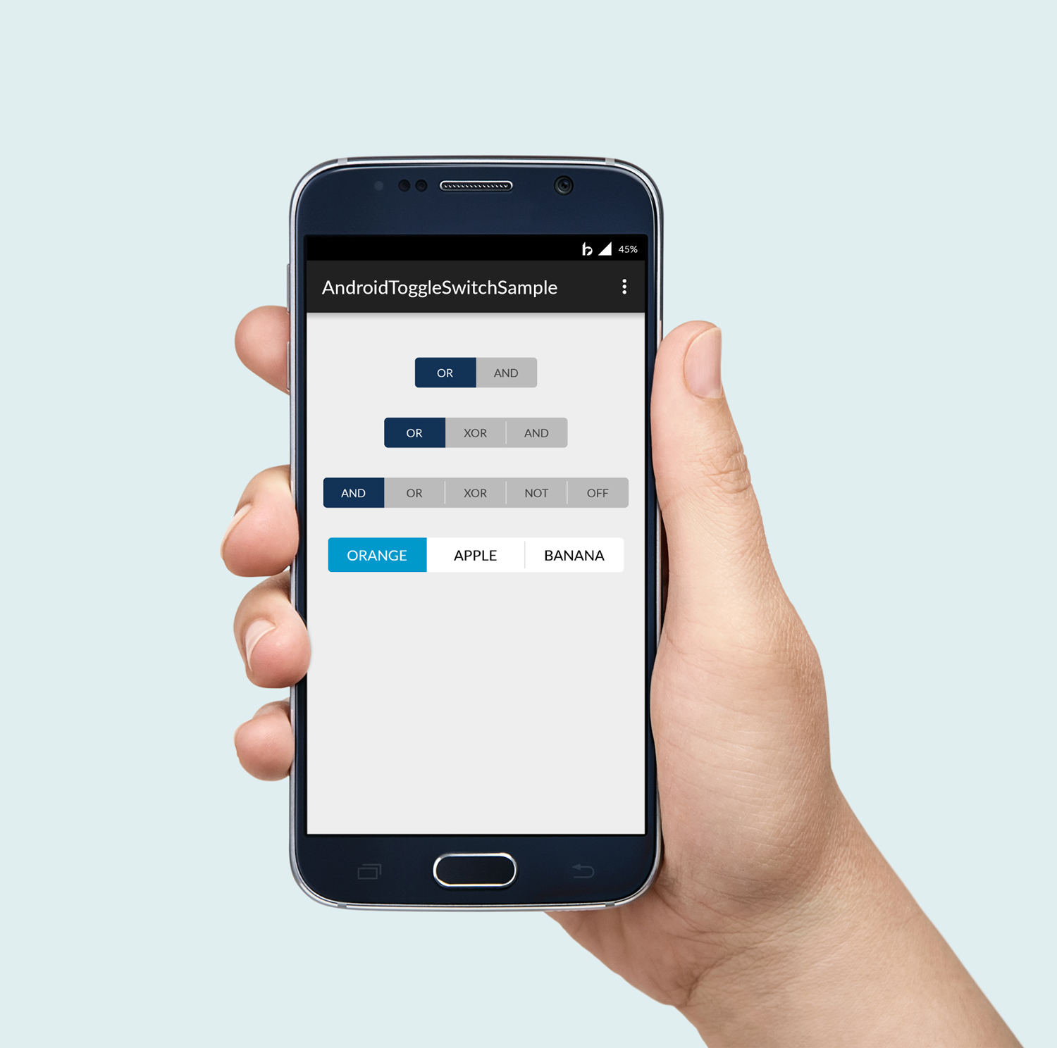 Android Toggle Switch