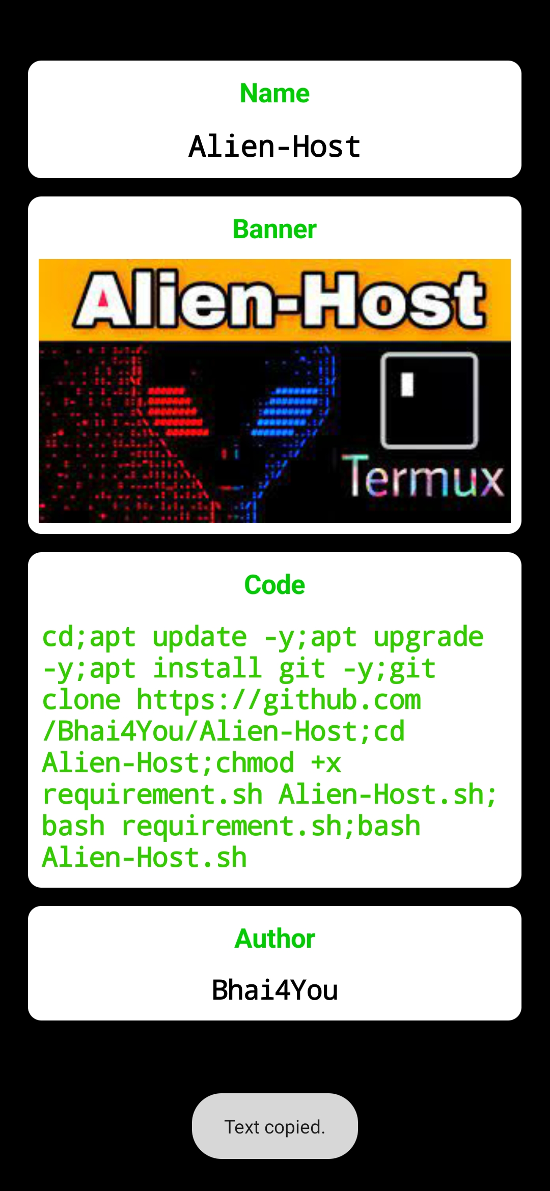 GitHub Bhai4You/TermuxGuru Termux Commands and Tools Application