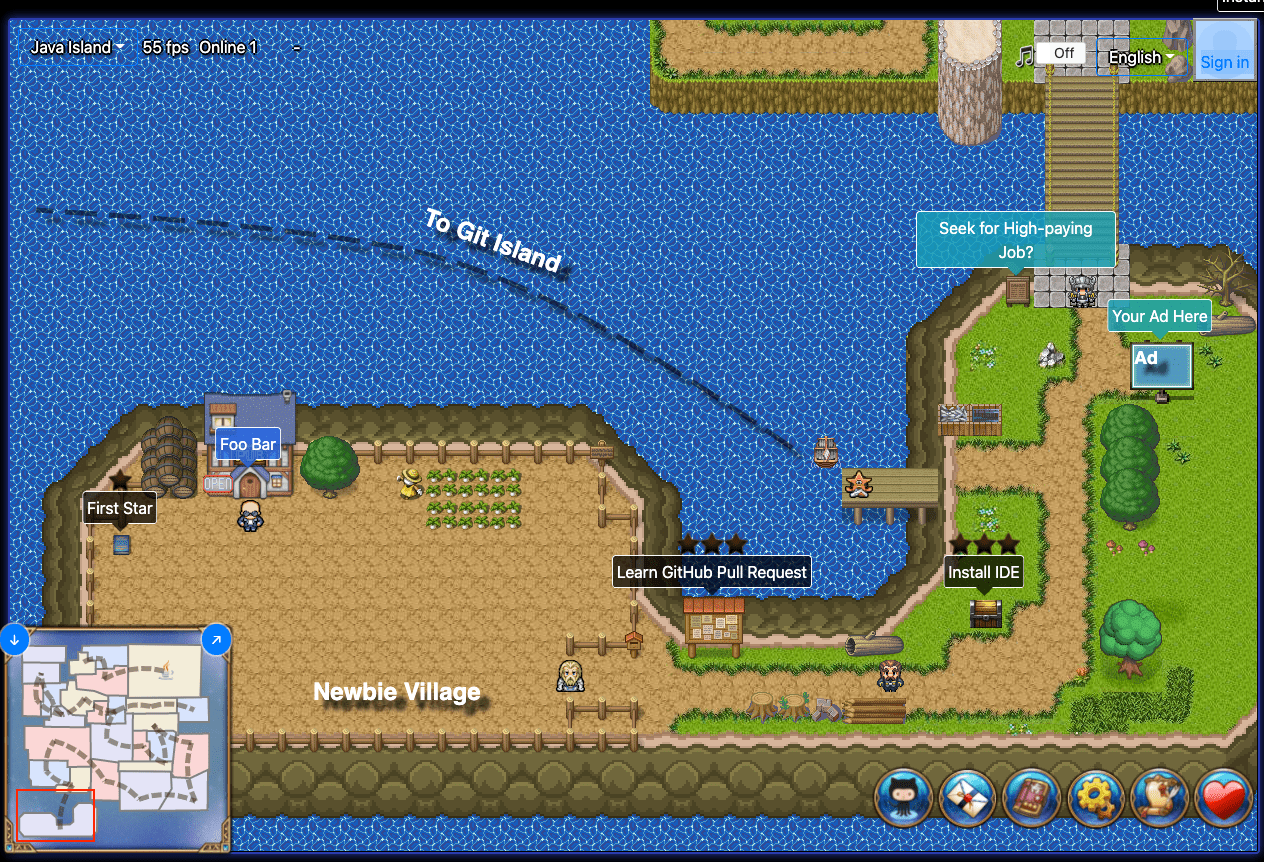 Enjoy programming while playing a game