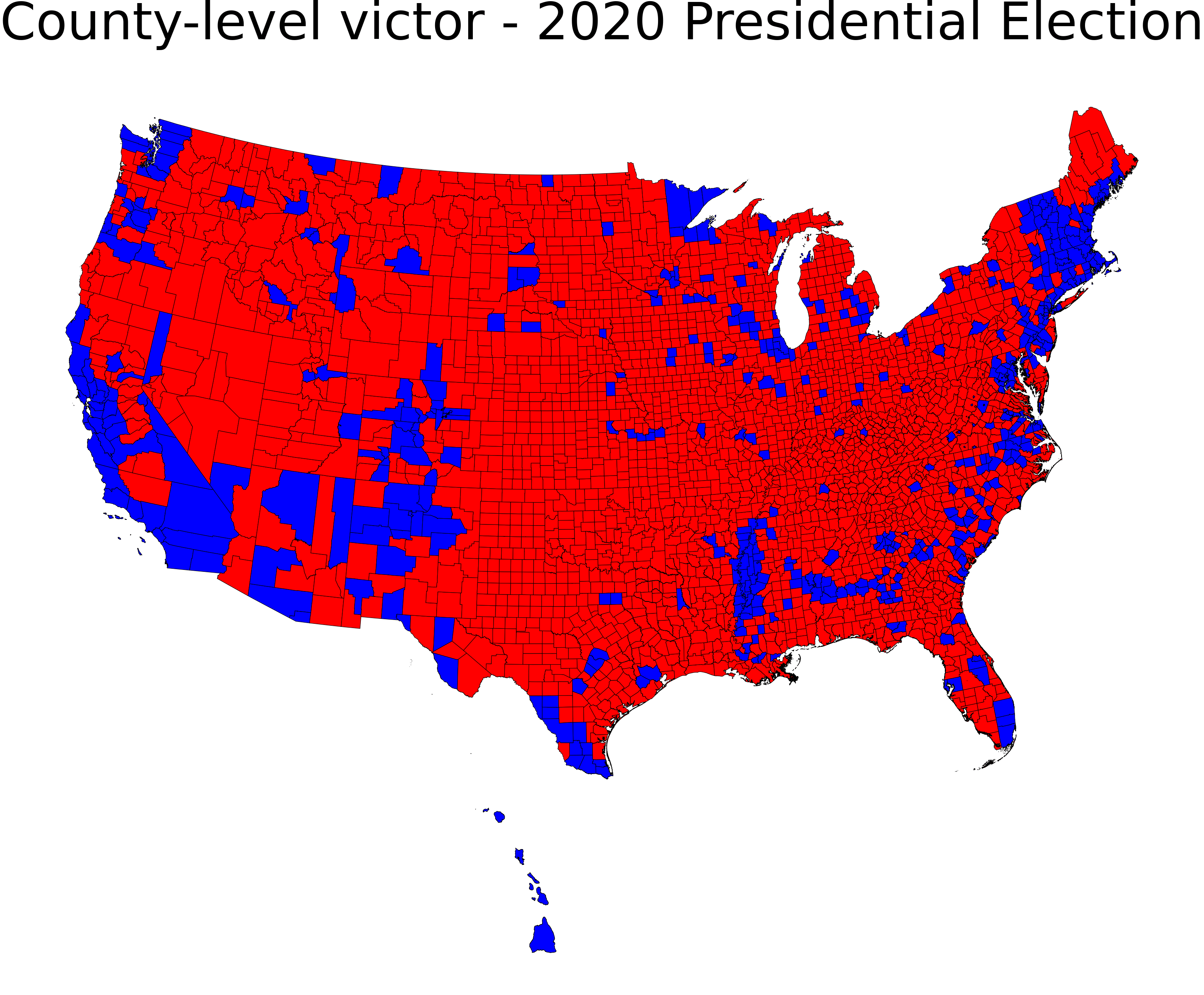 2018 Election Red Blue Us Map By Counties united states According to network calls and preliminary data, did