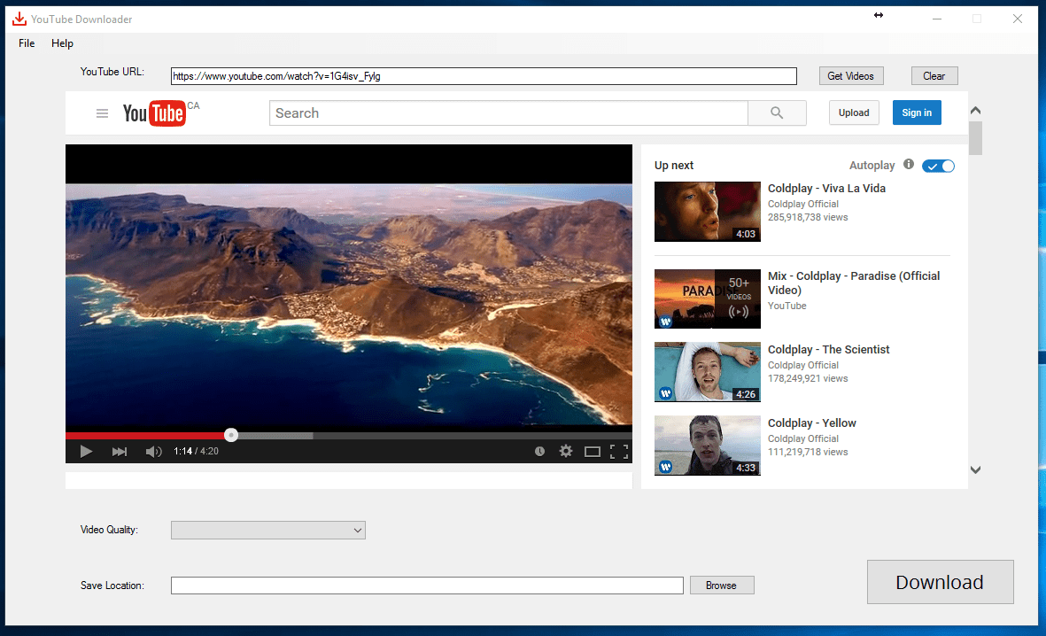 GitHub CindyLilianaDiaz/VideoDownloader Application using Windows
