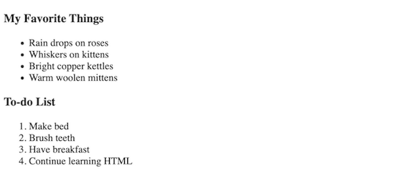 HTML Elements Codecademy