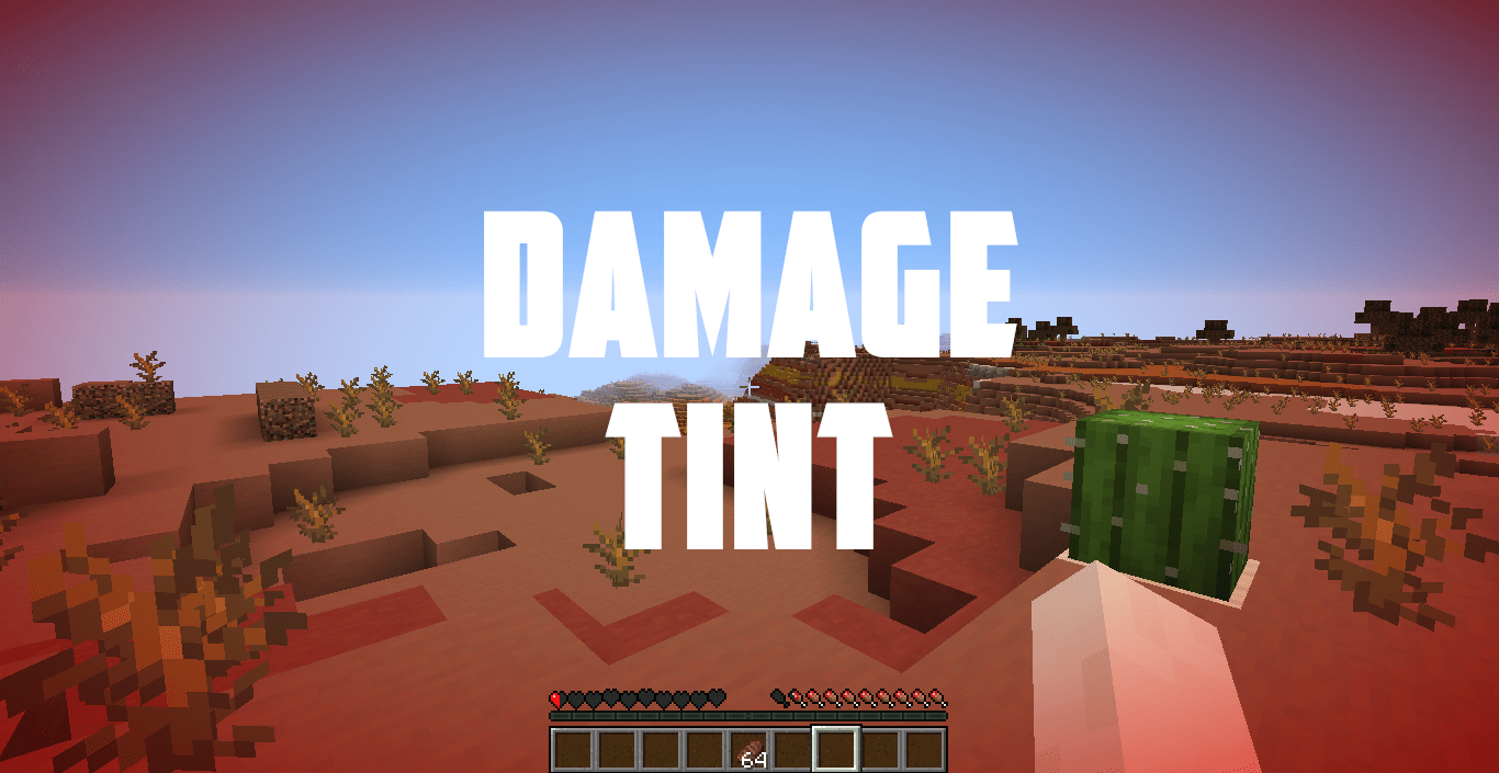 Damage Tint Minecraft Mod