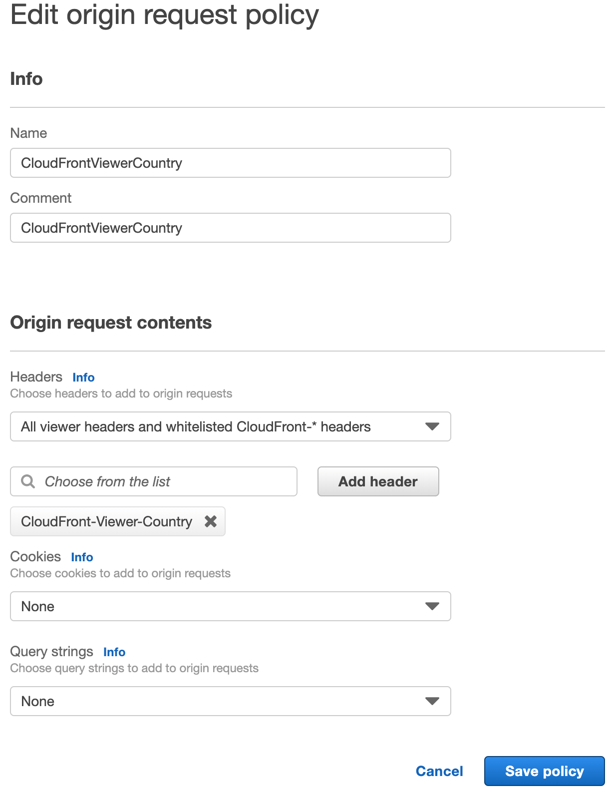 Redirecting Requests to a CountrySpecific URL using AWS CloudFront and