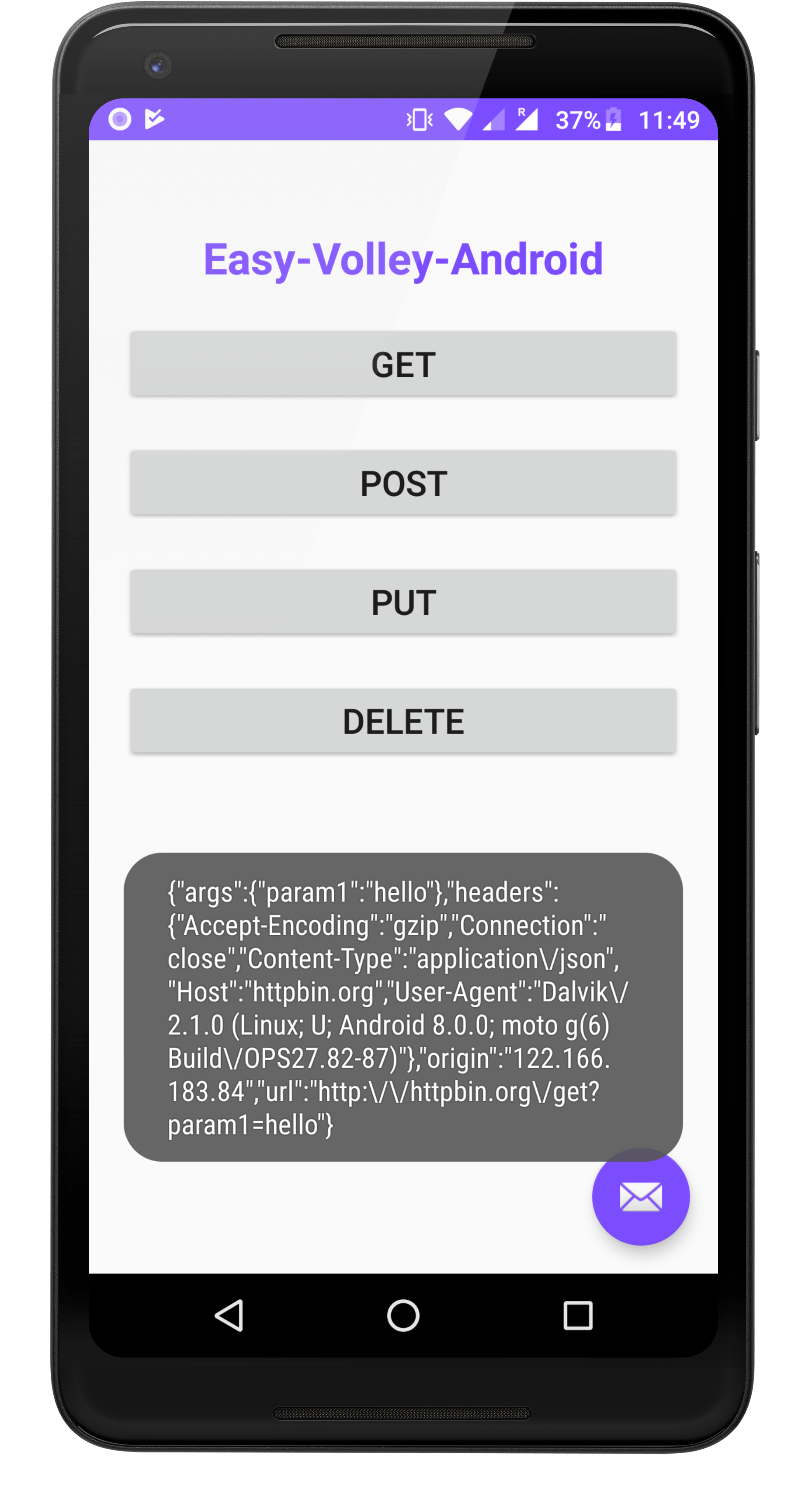 GitHub DhamodharanJaganathan/EasyVolley EasyVolleyAndroid HTTP