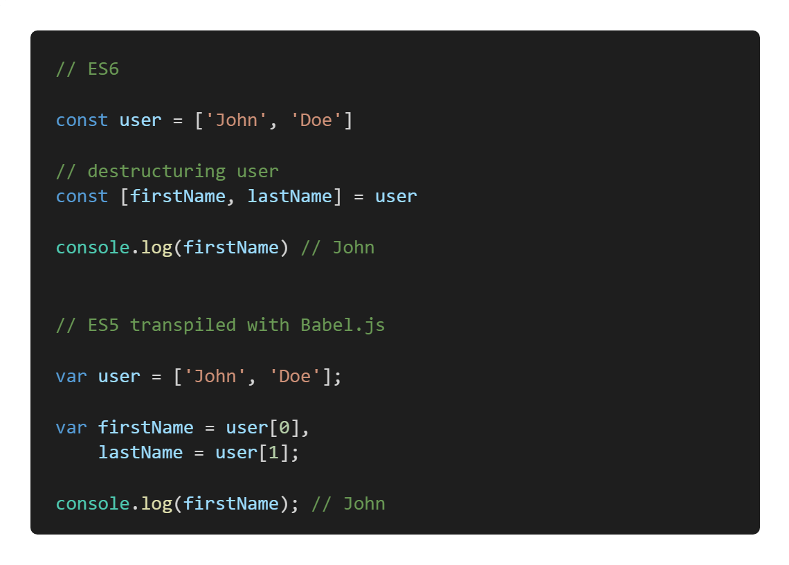 GitHub Drozerah/es6babelnodestarter ES6 to ES5 transpilation with