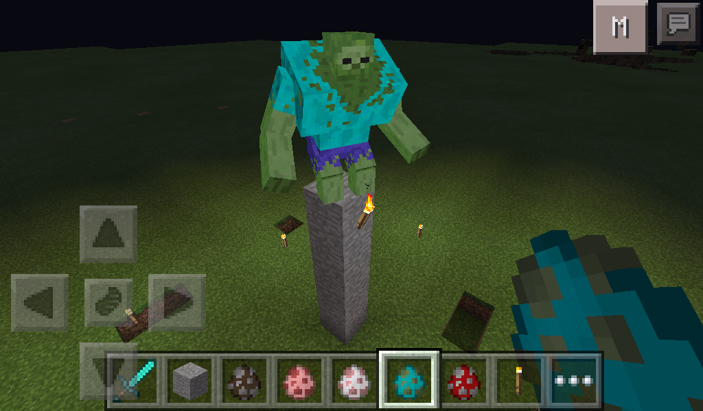 Mutant Zombie in MCPE! MCPE WIP Mods / Tools MCPE Mods / Tools