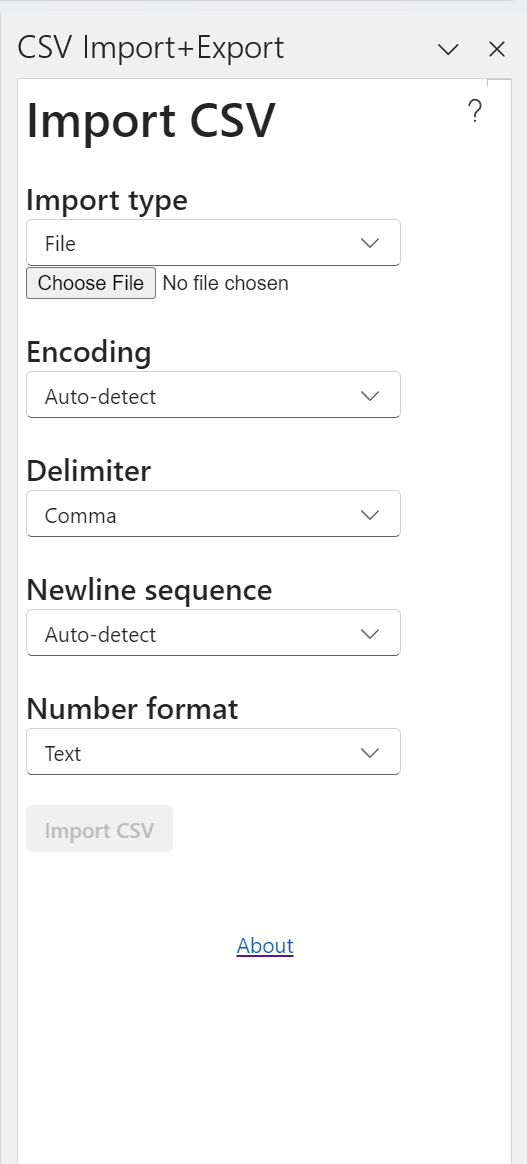 GitHub Emurasoft/excelcsvimport An Excel addin for importing and