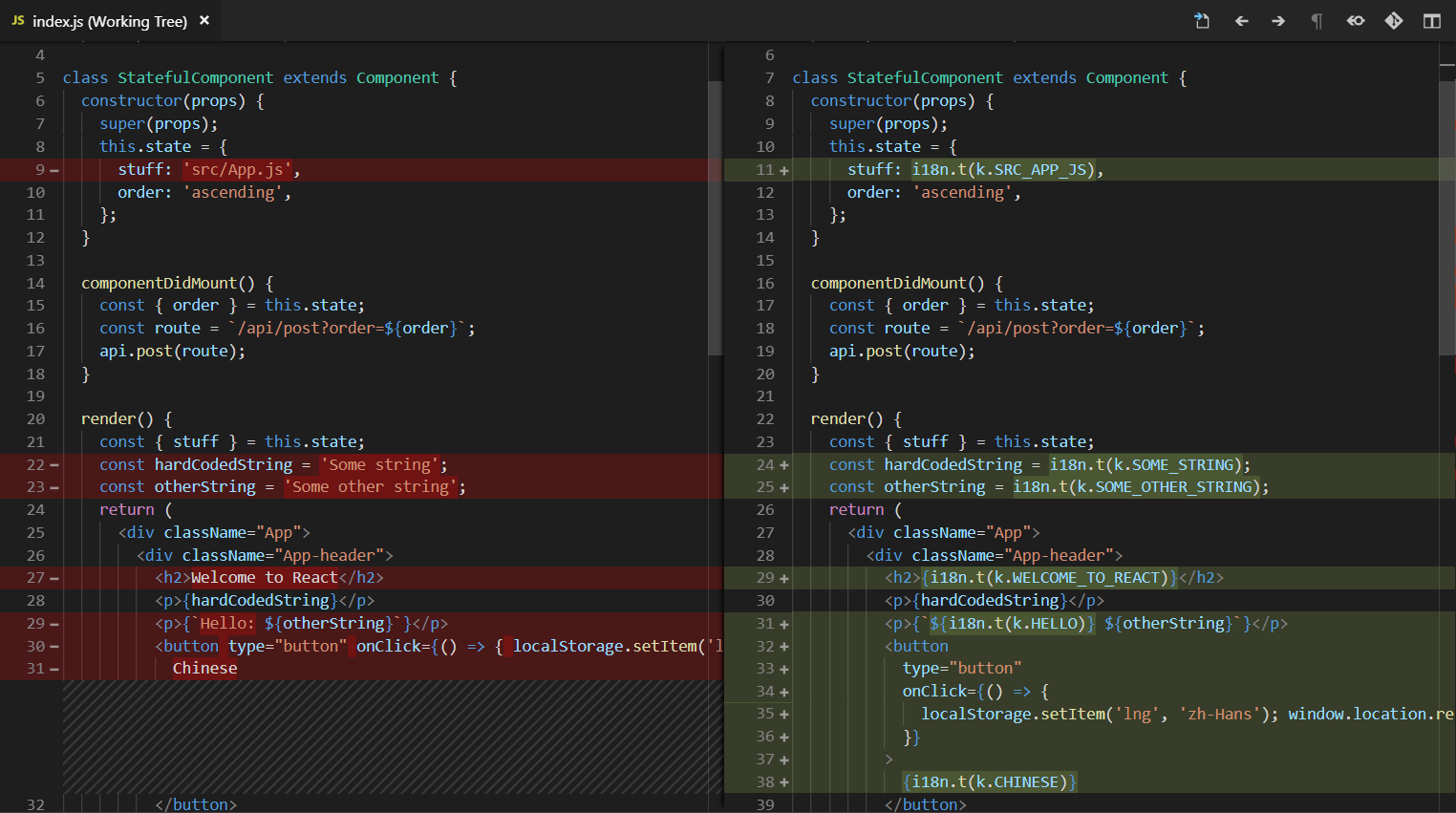 i18nizereact npm