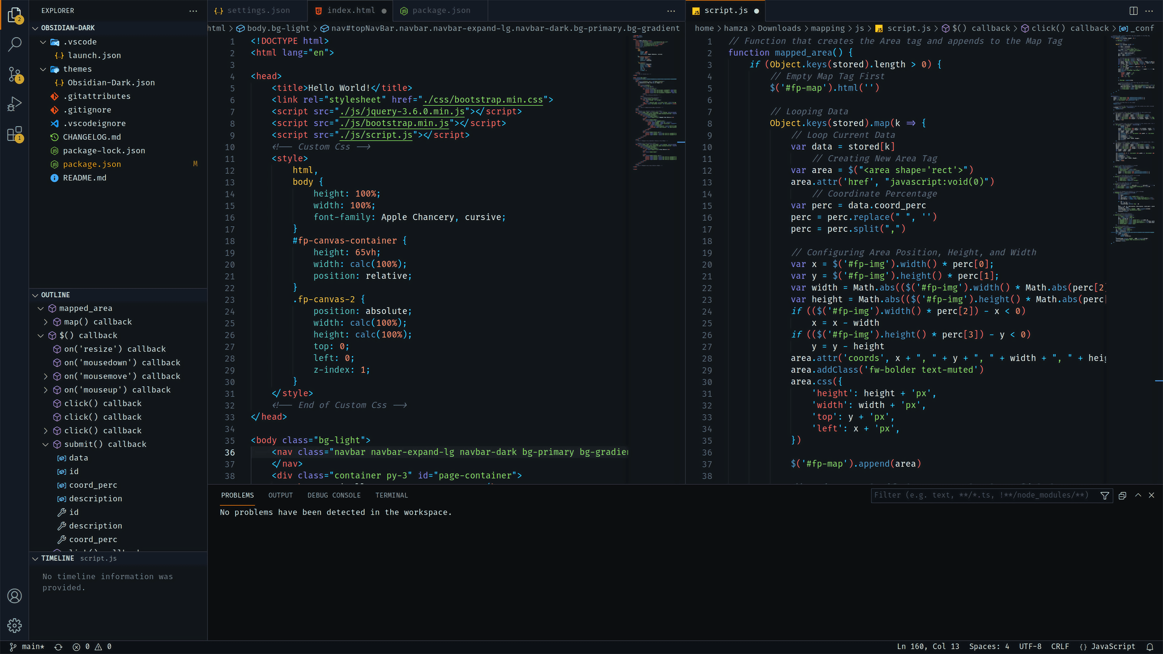 GitHub aziham/obsidiandark An Elegant yet practical dark theme for