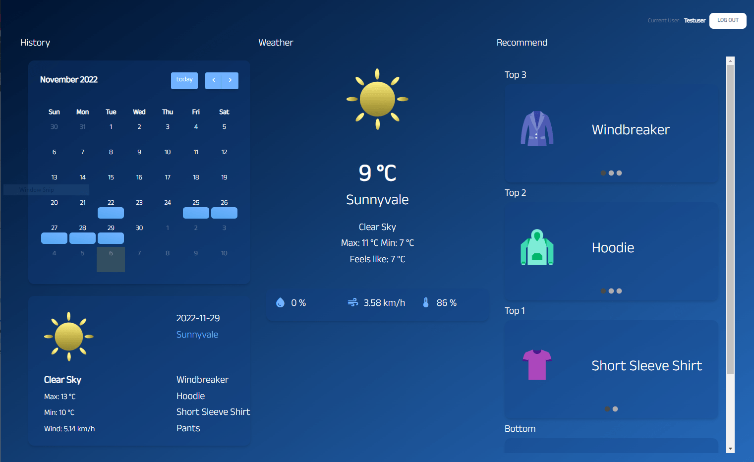 GitHub HarveyLijh/wearther Wearther Accurate weatherbased clothing