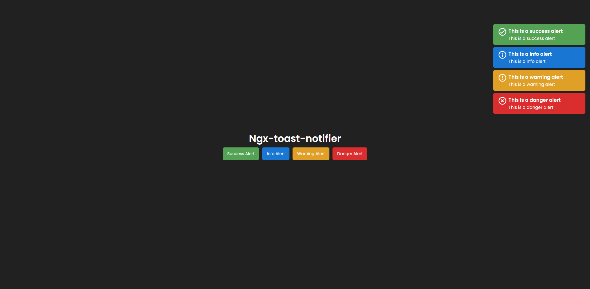 ngxtoastnotifier npm