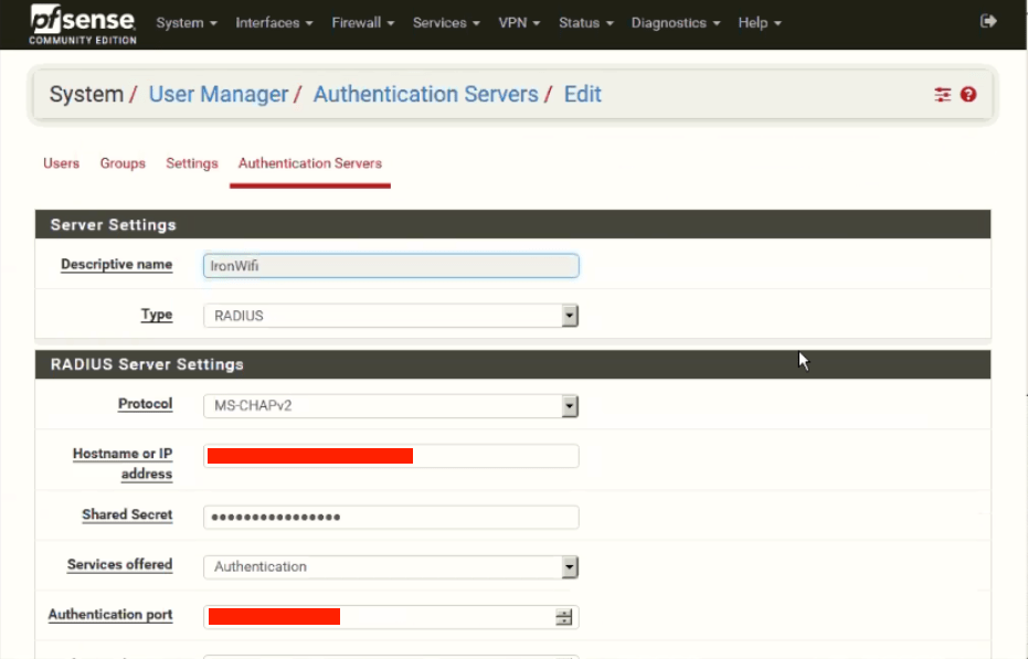 pfSense with Captive Portal